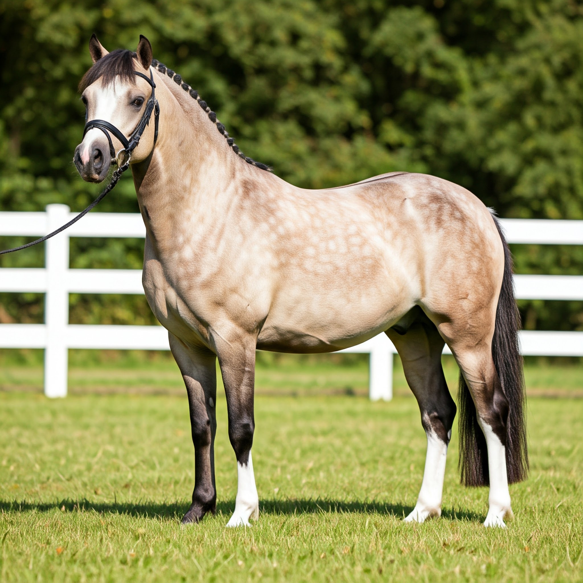 Showing buckskins and smoky blacks