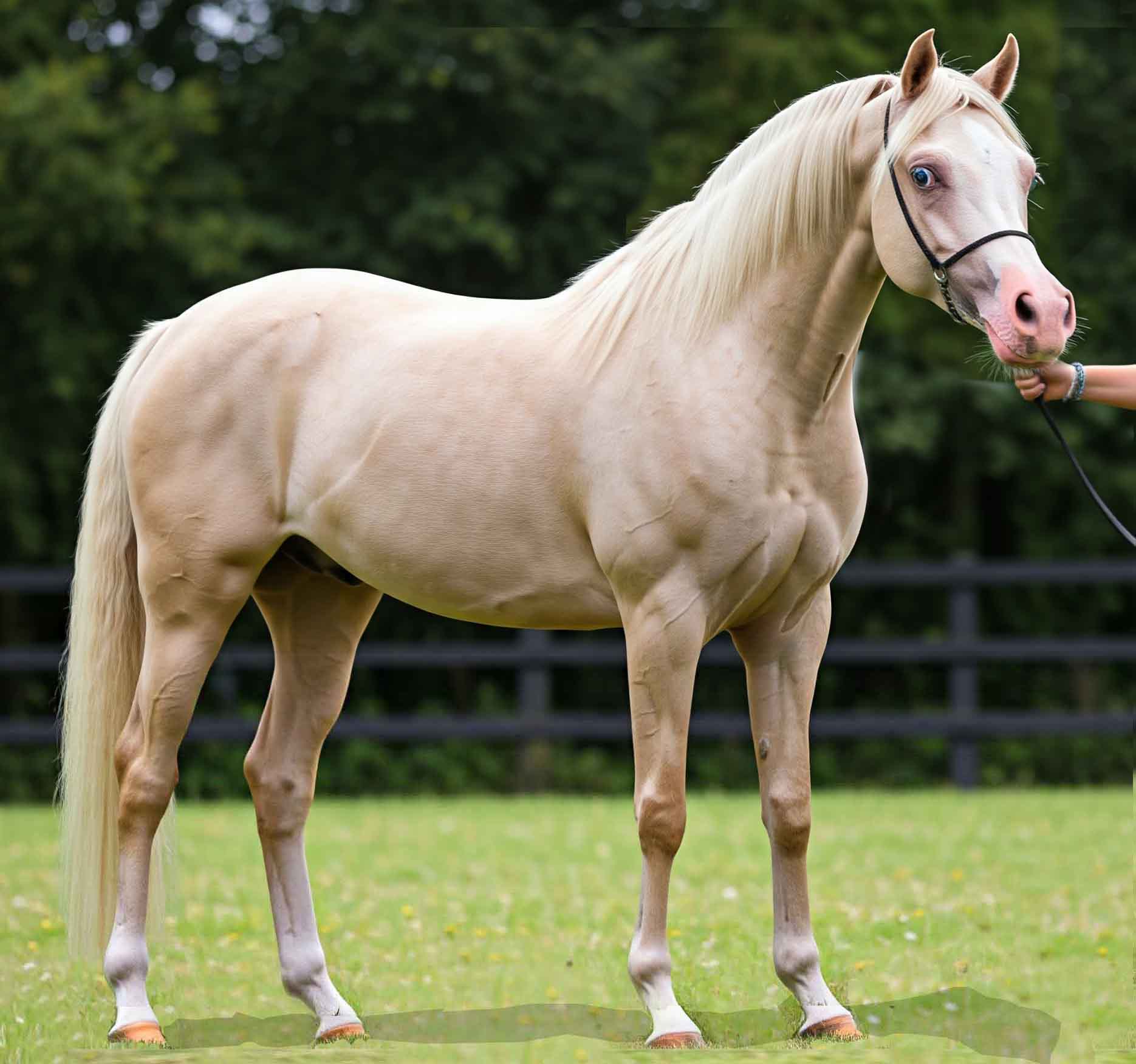 Showing cremellos, perlinos and smoky creams